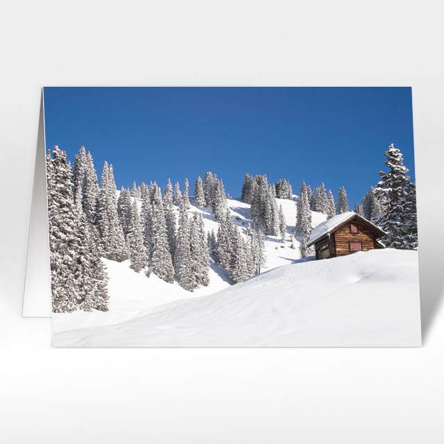 Weihnachtskarten "Winterlandschaft" A6
