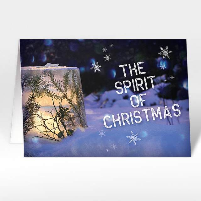 Weihnachtskarten "The Spirit of Christmas" A6