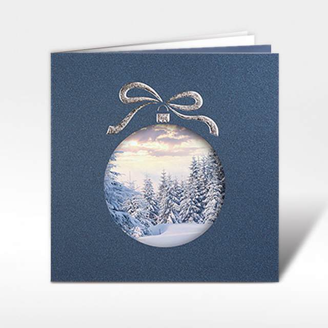 Weihnachtskarten "Sinnlicher Wald"