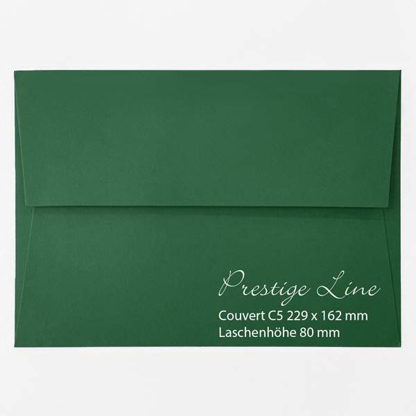 Couvert C5 Prestige, tannengrün