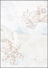 Weihnachtsbriefpapier leckere Gebäcksterne