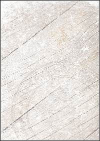 Weihnachtsbriefpapier Holz, Sterne Merry Christmas