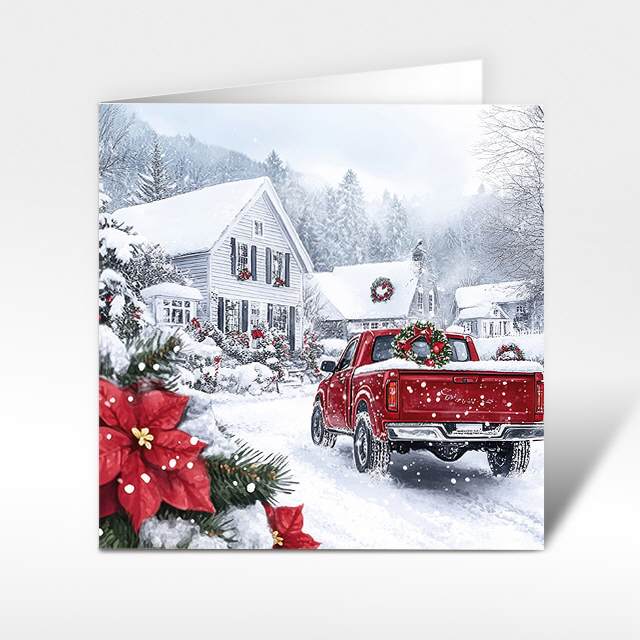 Weihnachtskarte "Heimkehr"