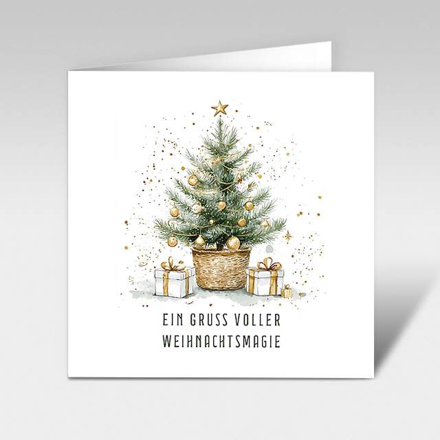 Weihnachtskarte "Weihnachtsmagie"