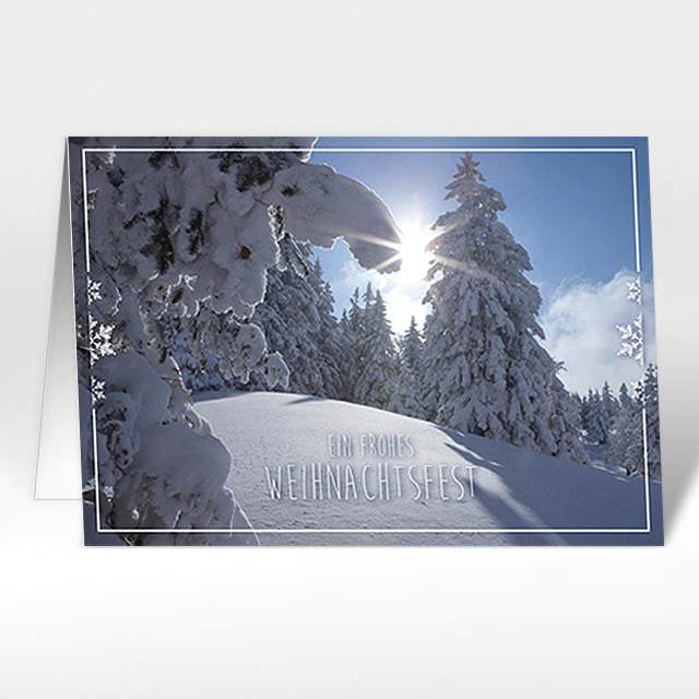 Weihnachtskarten "Col du Mollendruz, VD"