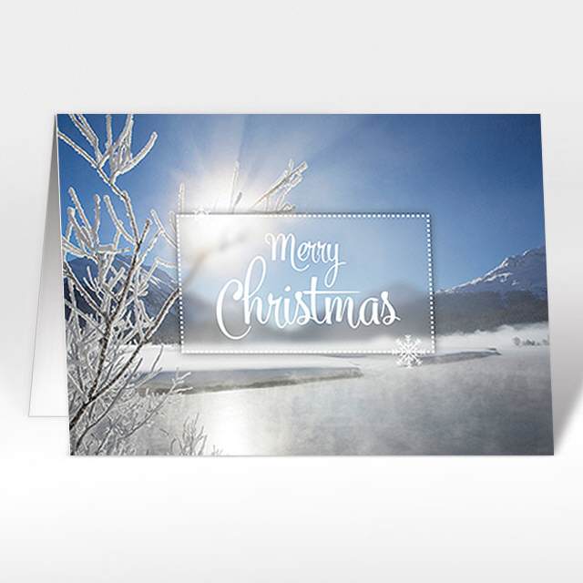 Weihnachtskarten "Wintertime Merry Christmas"