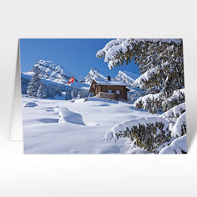 Weihnachtskarten "Alp Sellamatt SG"